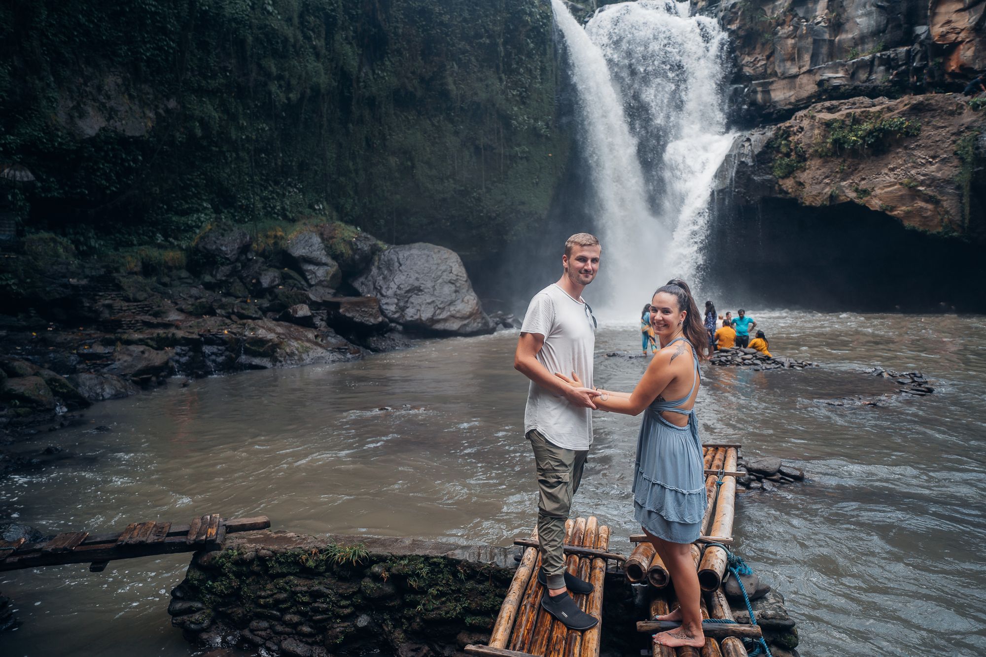 Faszination Bali: Sonnenaufgang am Mount Batur, natürliche heiße Quellen & der Tegenungan Wasserfall